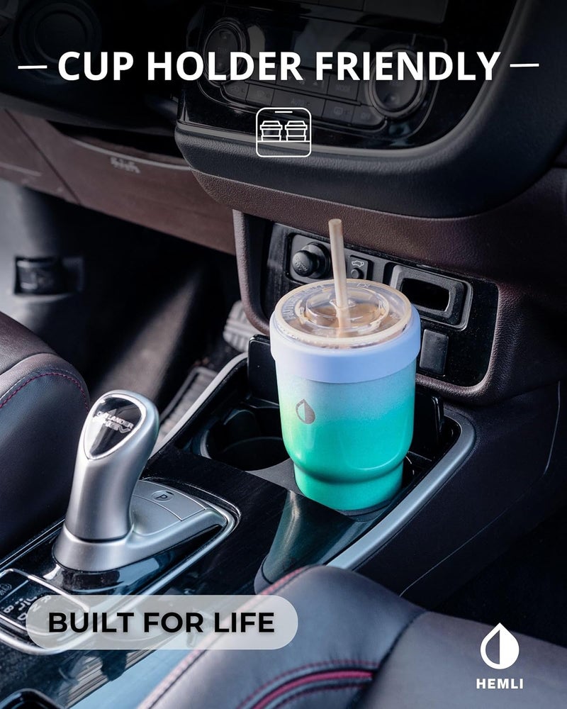 Hemli Universal Ice Coffee Sleeve Insulator - Insulated Iced Coffee Holder To Go, Insulated Cup Holder for Starbucks Dunkin Donuts McDonalds, Reusable Coffee Sleeve - Image 3